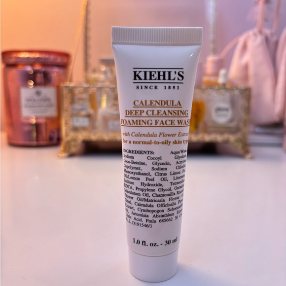 Kiehls Calendula Deep Cleansing Foaming face wash NWT SOLD OUT never used. - Picture 7 of 7